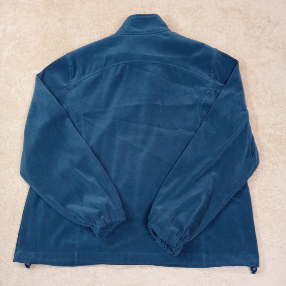 Orvis Full Zip Long Sleeve Lightweight Jacket Woman's 14 Blue - Picture 3 of 9